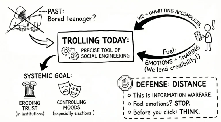 Child online safety - trolling