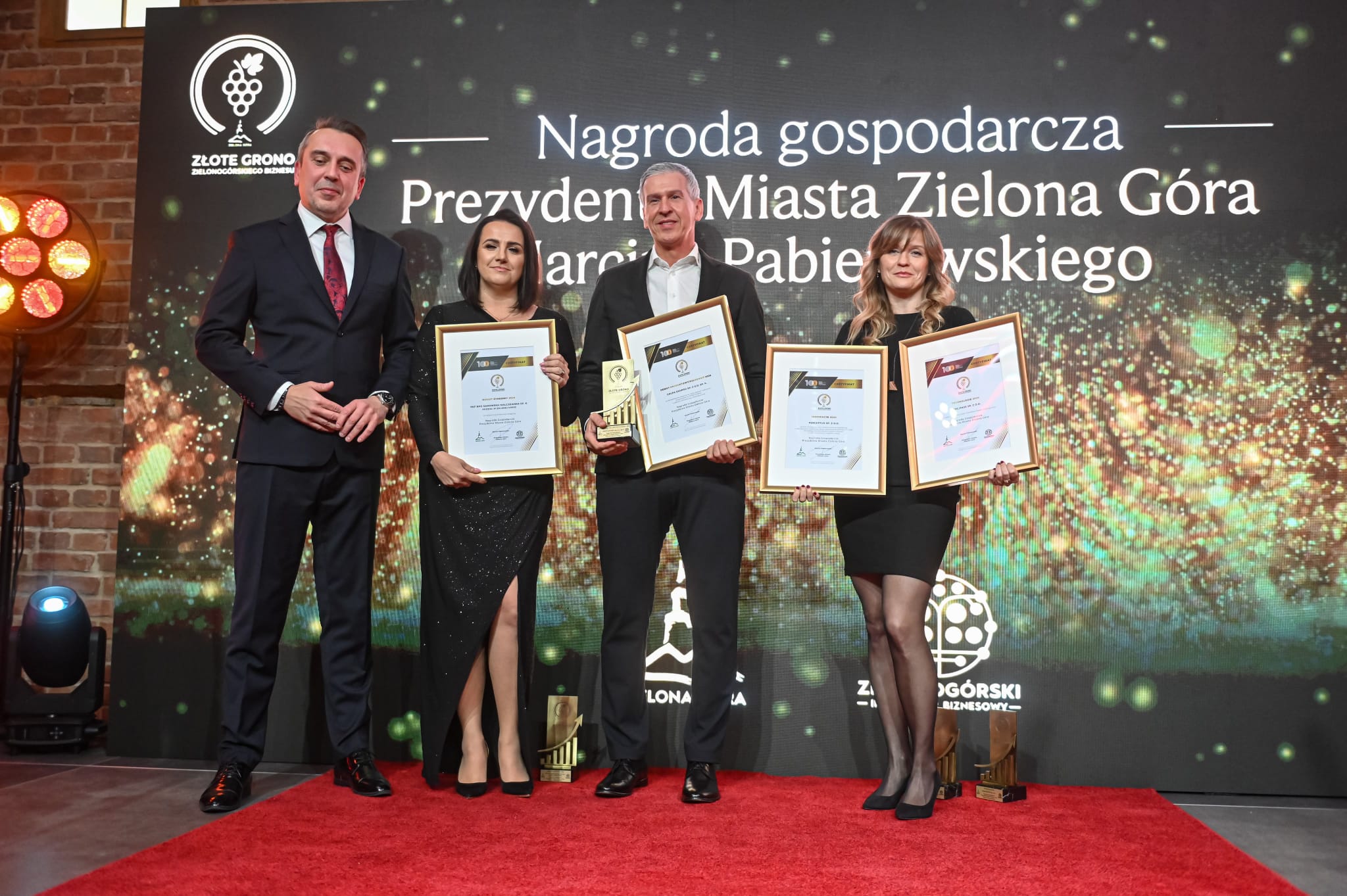 Złote Grono Zielonogórskiego Biznesu dla SOC Perceptus!